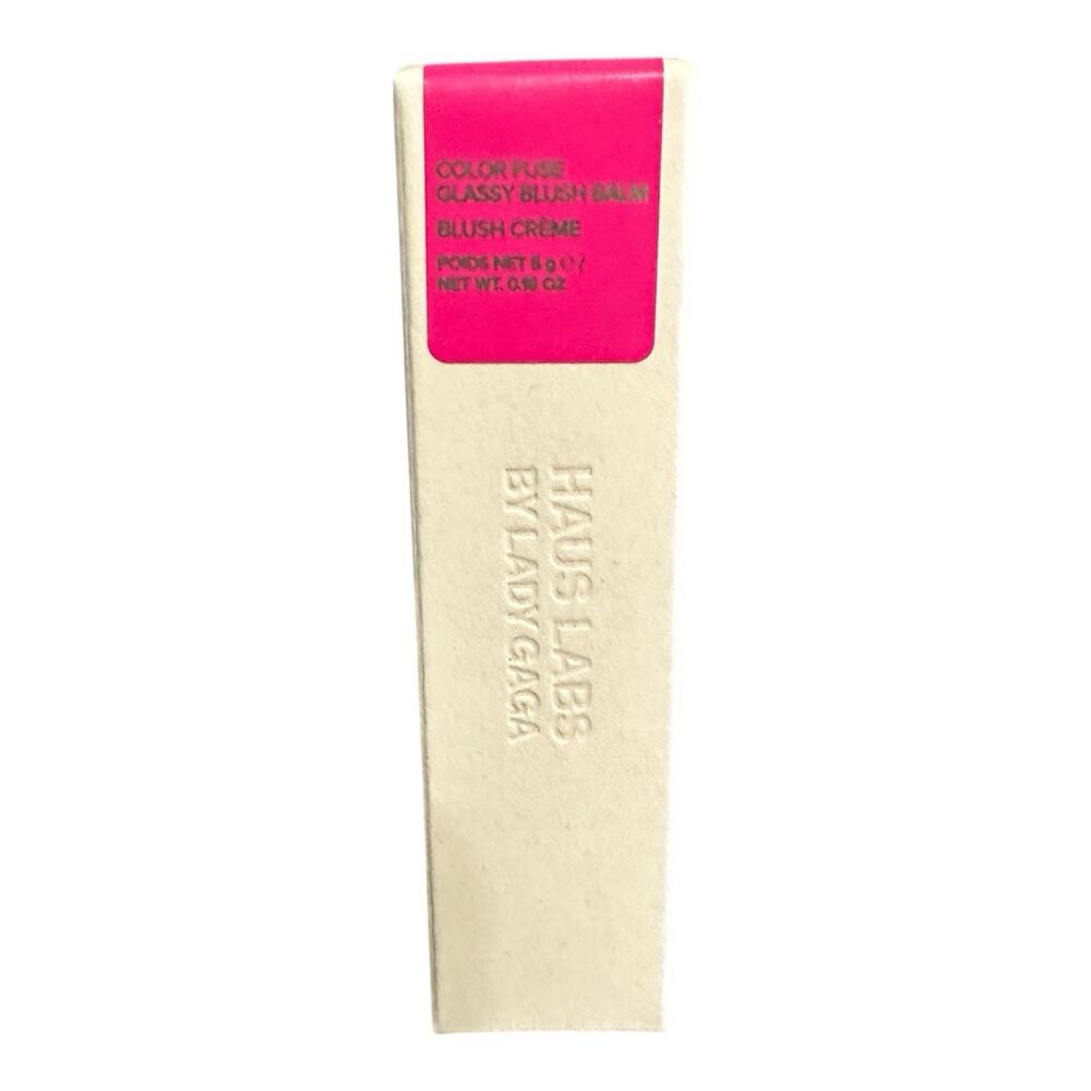Haus Labs By Lady Gaga Color Fuse Glassy Blush Balm~Glassy Pitaya NIB~Full Size